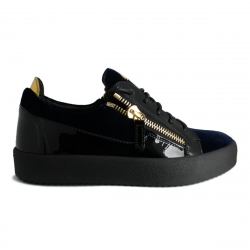 "FRANKIE" velvet sneakers