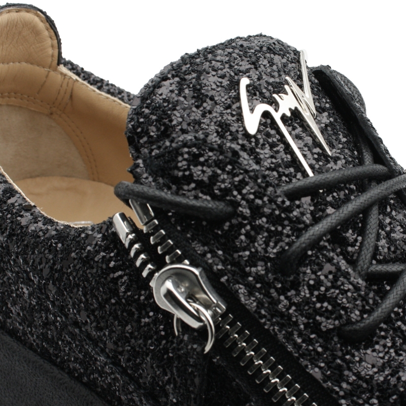 "FRANKIE" glitter noir