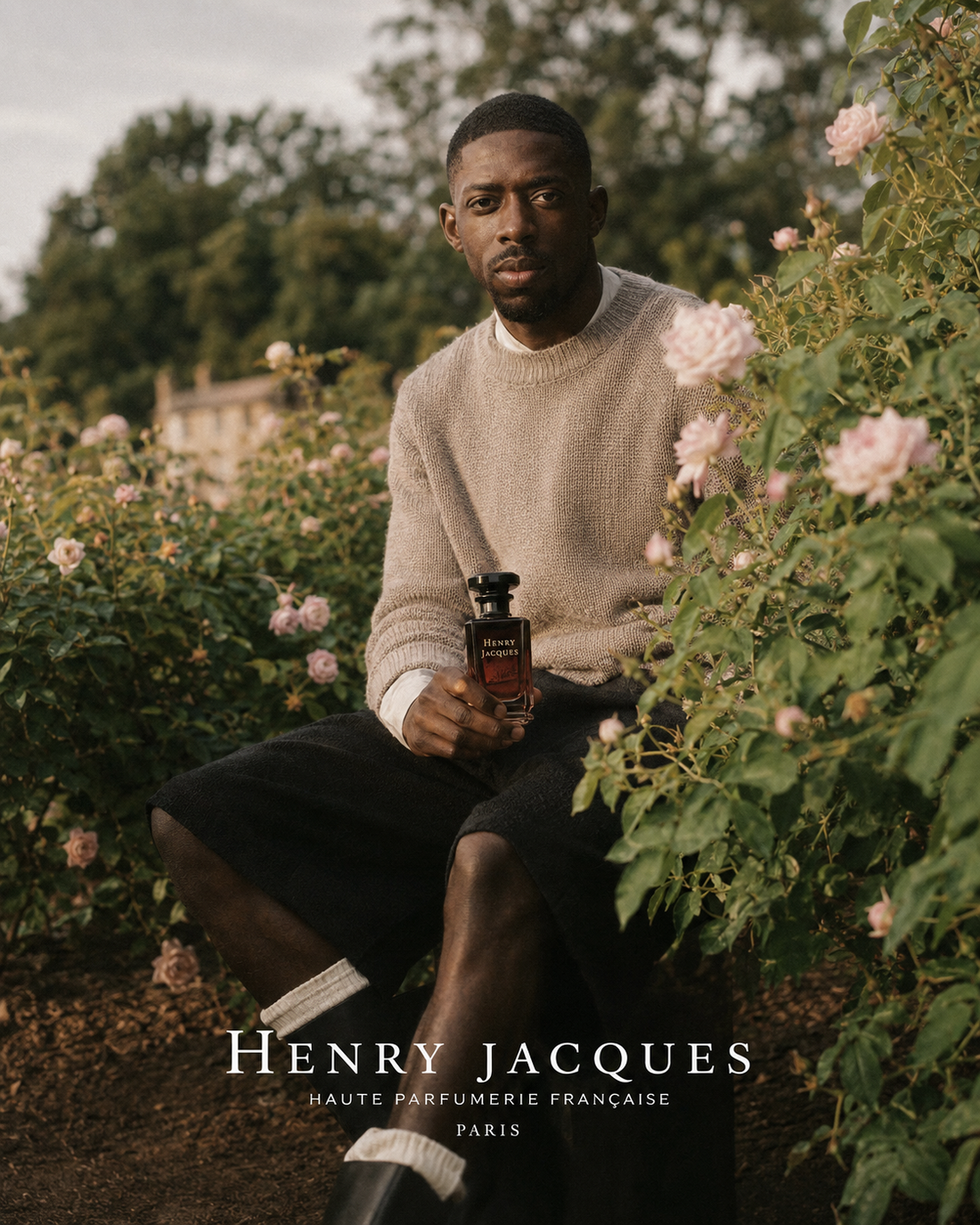 Henry Jacques x Ousmane Dembélé — collaboration haute parfumerie française