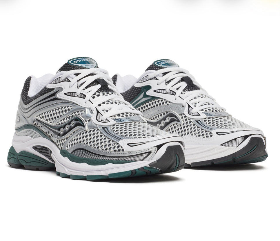 Saucony ProGrid Omni 9 – White / Pine Green